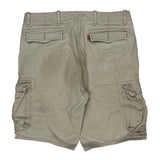 Levis Cargo Shorts - 34W 11L Beige Cotton
