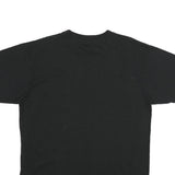 KING FASHION Mens Black Wolves Graphic T-Shirt L Short Sleeve Crew Neck