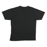 KING FASHION Mens Black Wolves Graphic T-Shirt L Short Sleeve Crew Neck