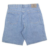 WRANGLER Mens Shorts Blue Denim Regular Fit M W34 Casual Cotton Blend