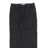 TRAILER Womens Black Regular Straight Denim Jeans W30 L27 Stylish Casual
