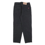 TRAILER Womens Black Regular Straight Denim Jeans W30 L27 Stylish Casual