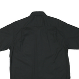 WRANGLER Mens Black Short Sleeve Shirt M Cotton Blend Button Pockets