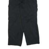 DICKIES Mens Cotton Blend Black Loose Straight Trousers W32 L30 Casual Workwear