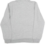 PUMA Mens Grey Hoodie M Cotton Pullover Casual Sportswear Sweatshirt