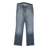7 FOR ALL MANKIND Womens Jeans Blue Regular Straight Denim Medium W28 L29
