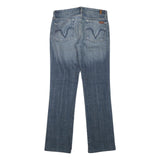 7 FOR ALL MANKIND Womens Jeans Blue Regular Straight Denim Medium W28 L29