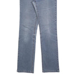 ANGELS Womens Light Blue Regular Fit Straight Leg Denim Jeans W28 L30 Zip