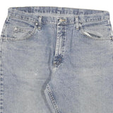 WRANGLER Mens Denim Shorts Blue 2XL W36 Classic Cotton Blend Casual