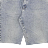 WRANGLER Mens Denim Shorts Blue 2XL W36 Classic Cotton Blend Casual