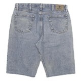 WRANGLER Mens Denim Shorts Blue 2XL W36 Classic Cotton Blend Casual