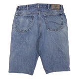 WRANGLER Mens Denim Blue Casual Shorts L W36 Cotton Blend Comfort Fit