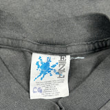 Beach Scene Hanes Single Stitch T-Shirt - XL Multicoloured Cotton Blend