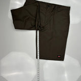 Dickies Chino Shorts - 40W 10L Brown Polyester Blend