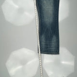 Rock & Roll Cowboy Boot Cut Jeans - 38W 31L Blue Cotton Blend