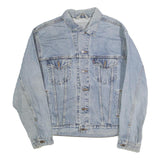 LEVI'S Mens Blue Denim Jacket XL Cotton Button Closure Classic Fit Casual