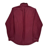 Polo By Ralph Lauren Shirt - Large Burgundy Cotton