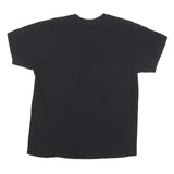 2PAC Mens Black Graphic T-Shirt L Short Sleeve Crew Neck Power Respect Juice