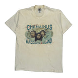 Chemainus Vancouver Island Fruit Of The Loom Single Stitch T-Shirt - Large Cream Cotton