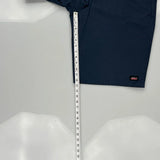 Dickies Shorts - 37W 12L Navy Polyester Blend