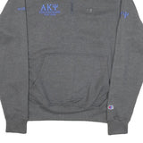 CHAMPION Mens Grey 1/4 Zip S Cotton Blend Sweatshirt Executive Board