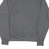 CHAMPION Mens Grey 1/4 Zip S Cotton Blend Sweatshirt Executive Board