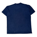 Illinois Fighting Illini Team Edition Single Stitch T-Shirt - 2XL Navy Cotton