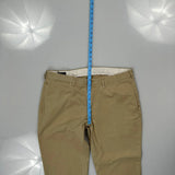 Banana Republic Chinos - 36W 32L Beige Cotton