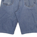 WRANGLER Mens Denim Blue Classic 2XL W36 Cotton Blend Casual Shorts