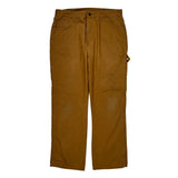 Dickies Carpenter Pants - 36W 30L Brown Cotton