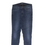 LEVI'S Womens Slim Blue Denim Skinny Jeans W30 L30 Cotton Zip Casual