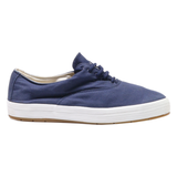 CLARKS Low Top Trainers Blue Canvas Mens UK 7