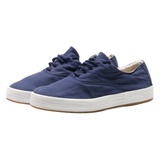 CLARKS Low Top Trainers Blue Canvas Mens UK 7