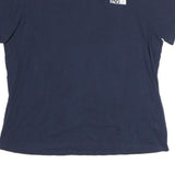 THE NORTH FACE Womens Blue Graphic T-Shirt XL Short Sleeve Crew Neck Logo Print