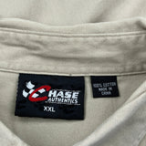 Chase Authentics Short Sleeve Shirt - 2XL Beige Cotton