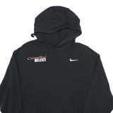 NIKE Mens Black Crossfire Select Pullover Hoodie M Cotton Blend Casual