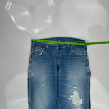 Dickies Carpenter Jeans - 35W 33L Blue Denim