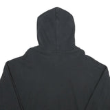 LEVI'S Womens Black Cotton Hoodie M Graphic Print Casual Pullover Sweatshirt