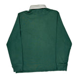 Polo By Ralph Lauren Rugby Shirt - Large Green Cotton