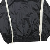 WILSON Mens Black & Cream Zip Jacket XL Polyester Blend Colourblock Lightweight