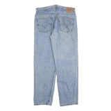 LEVI'S 550 Straight Mens Jeans Blue Relaxed Straight Denim Medium W38 L34