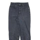 TEDDY'S Womens Regular Fit Straight Denim Medium Wash W27 L28 Cotton Blend Zip