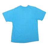 Mens Blue Hobee's California Restaurants Graphic T-Shirt M Crew Neck Short
