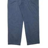 DICKIES Mens Regular Fit Navy Blue Cotton Blend Trousers W35 L28 Comfortable