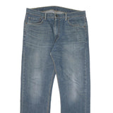 LEVI'S 505 Mens Jeans Blue Regular Straight Denim Medium W38 L32 Classic Fit