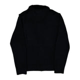 Tommy Hilfiger Zip Up - Large Black Cotton