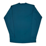 Capilene Patagonia Long Sleeve T-Shirt - Medium Blue Polyester