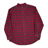 Chaps Ralph Lauren Checked Shirt - XL Red Cotton