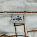 True Religion Skinny Jeans - 32W US 8 White Cotton