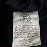 US Marine Corps The Bradford Exchange Reversible Windbreaker - Medium Blue Polyester